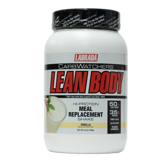 Labrada: Lean Body Meal Replacement Protein Shake Vanilla 19 Servings