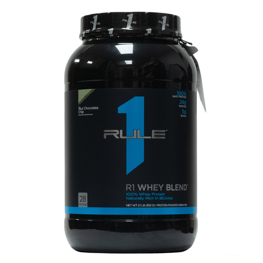 Ruleone: R1 Whey Blend Mint Chocolate Chip 28 Servings