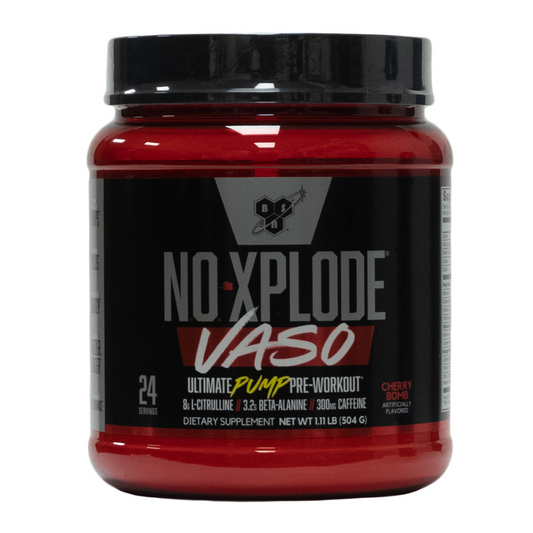 BSN: No-Xplode Vaso Cherry Bomb 24 Servings
