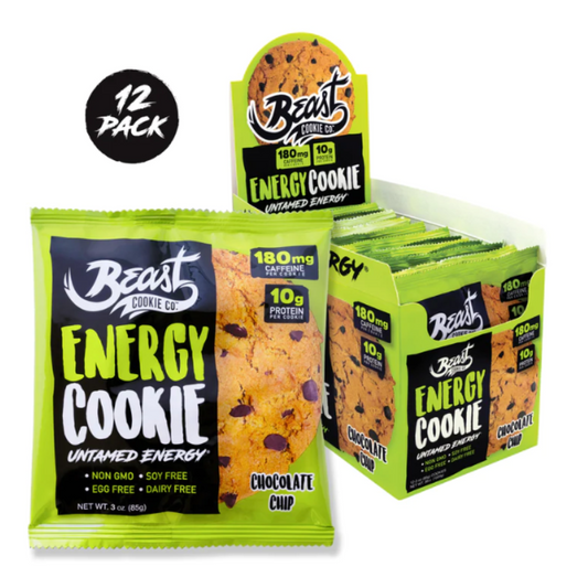 Beast Cookie - Energy Cookie Chocolate Chip 12 Pack