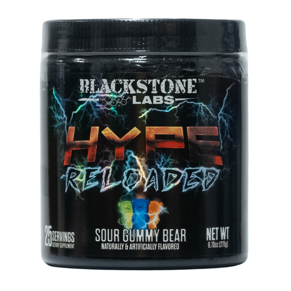 Blackstone Labs: Hype Reloaded Sour Gummy Bear 25 Servings