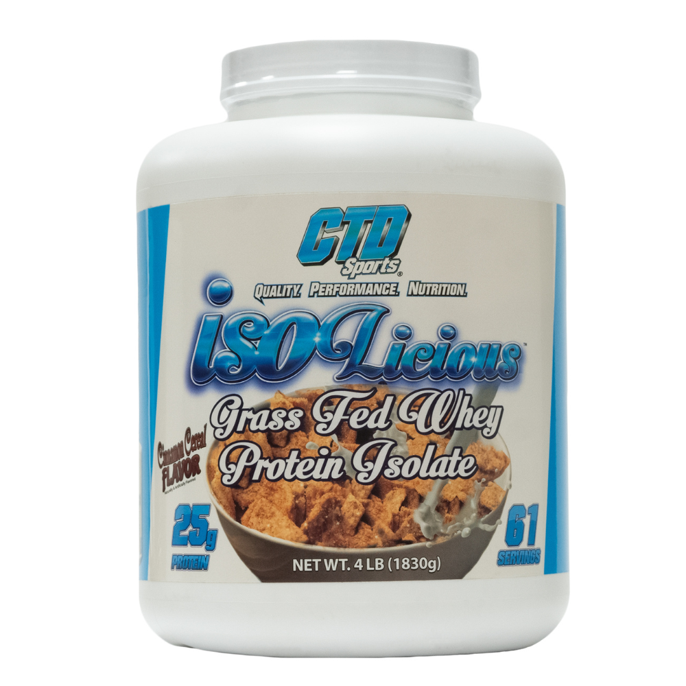 CTD Sports: Isolicious Cinnamon Cereal Flavor 61 Servings