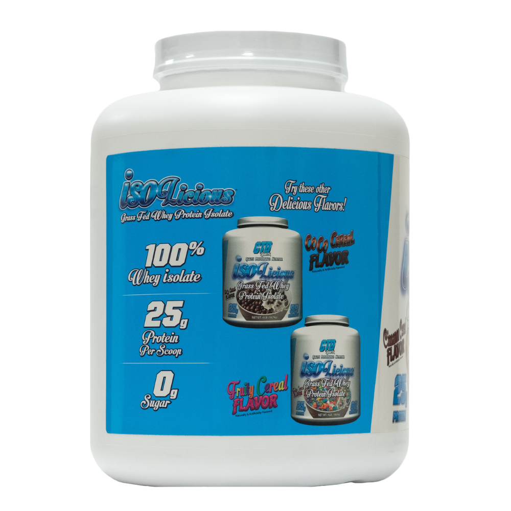 CTD Sports: Isolicious Cinnamon Cereal Flavor 61 Servings