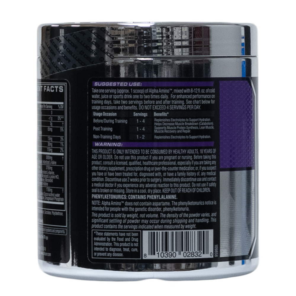 Cellucor: Alpha Amino Performance Bcaas Fruit Punch 30 Servings