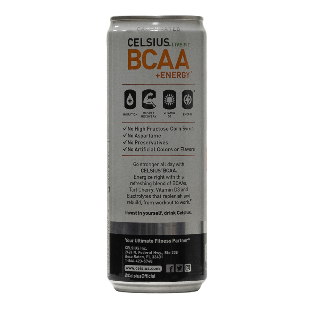 Celsius: Bcaa +Energy Tropical Twist 12 Pack