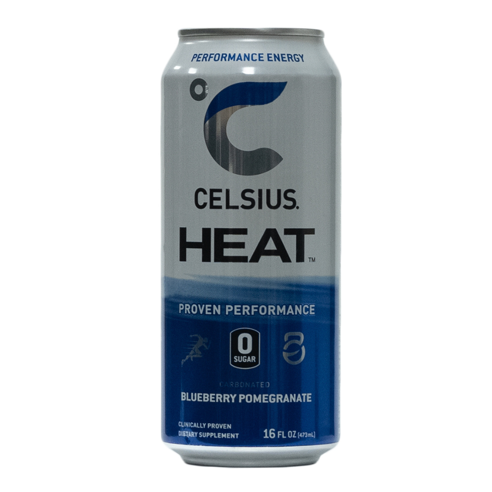 Celsius: Celsius Heat Blueberry Pomegranate 12 Pack