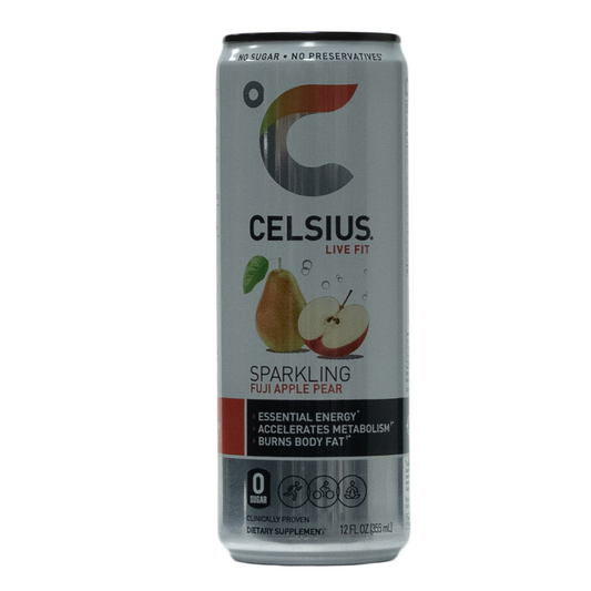 Celsius: Sparkling Fuji Apple Pear 12 Pack