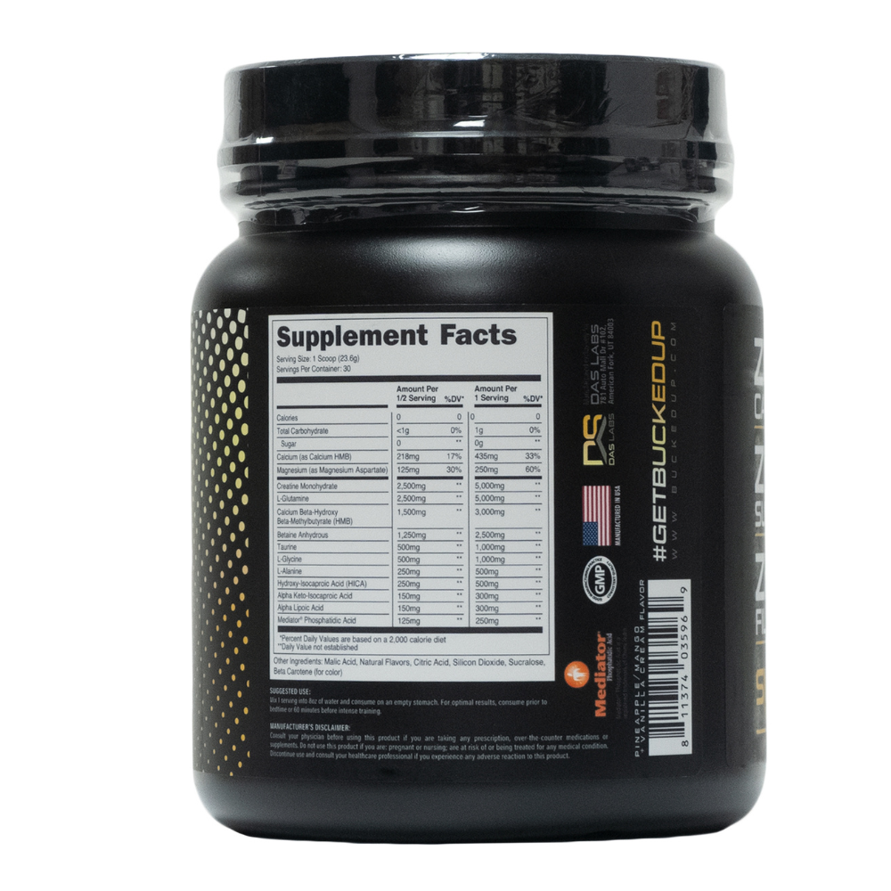 Das Labs: Bucked Up All Bulk No Bloat Swole Whip 30 Servings