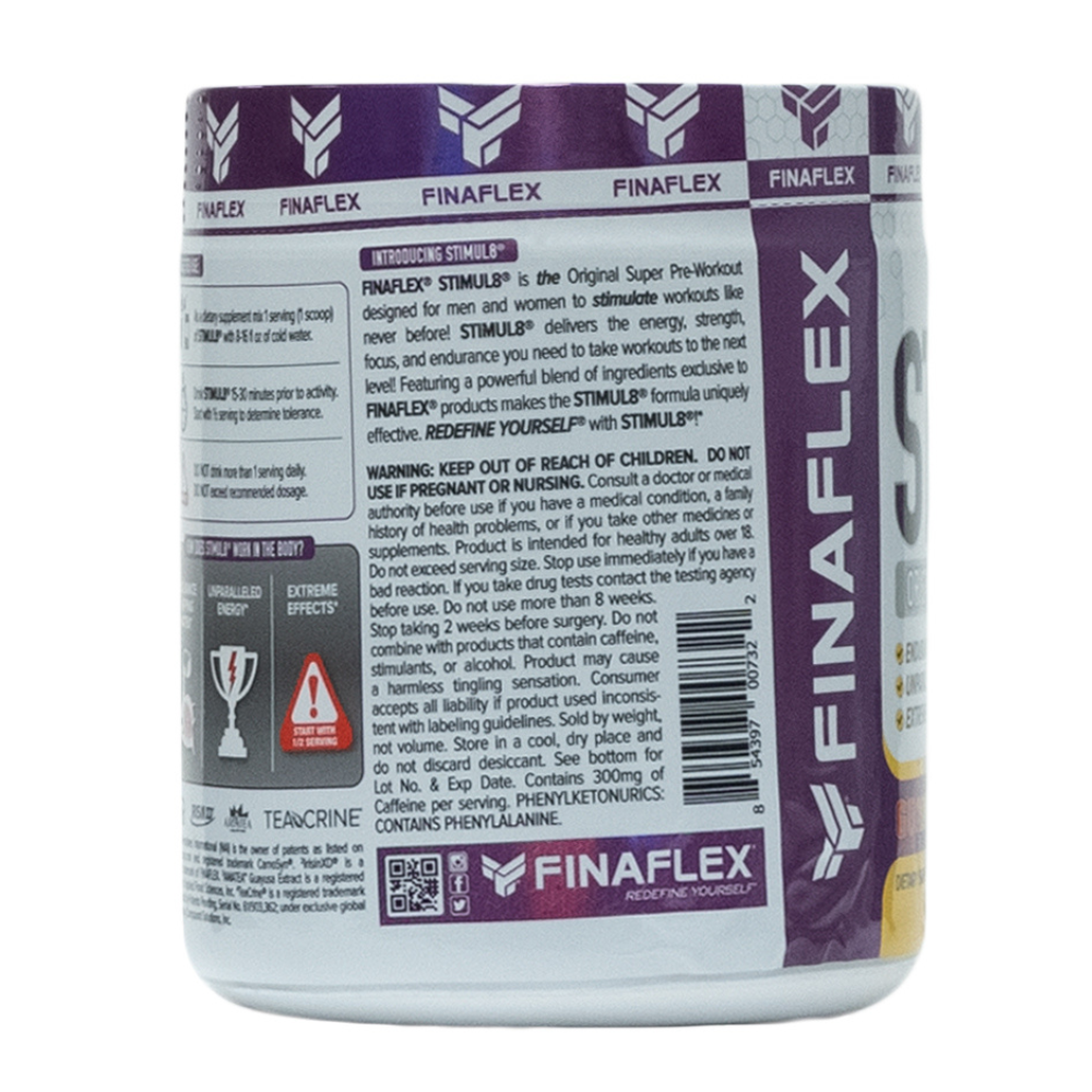 Finaflex: Stimul8 Pre-Workout Gummy Bears 40 Servings