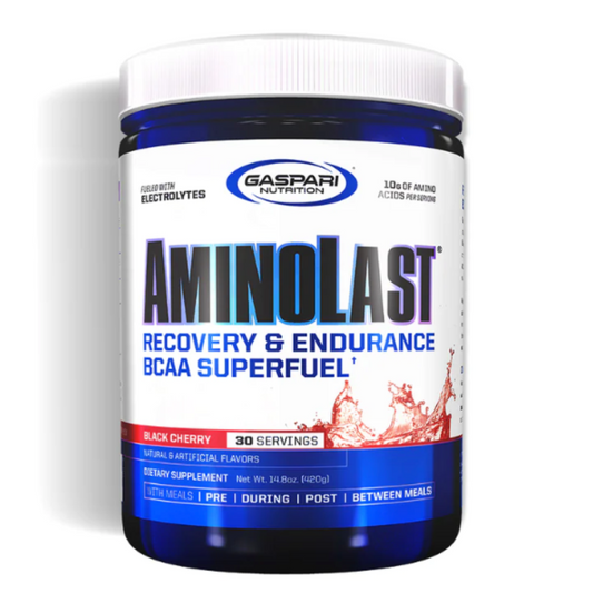 Gaspari Nutrition: Aminolast Black Cherry 30 Servings