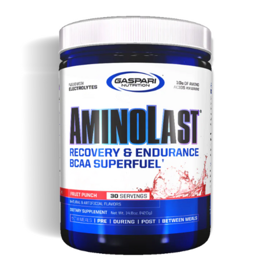 Gaspari Nutrition: Aminolast Fruit Punch 30 Servings