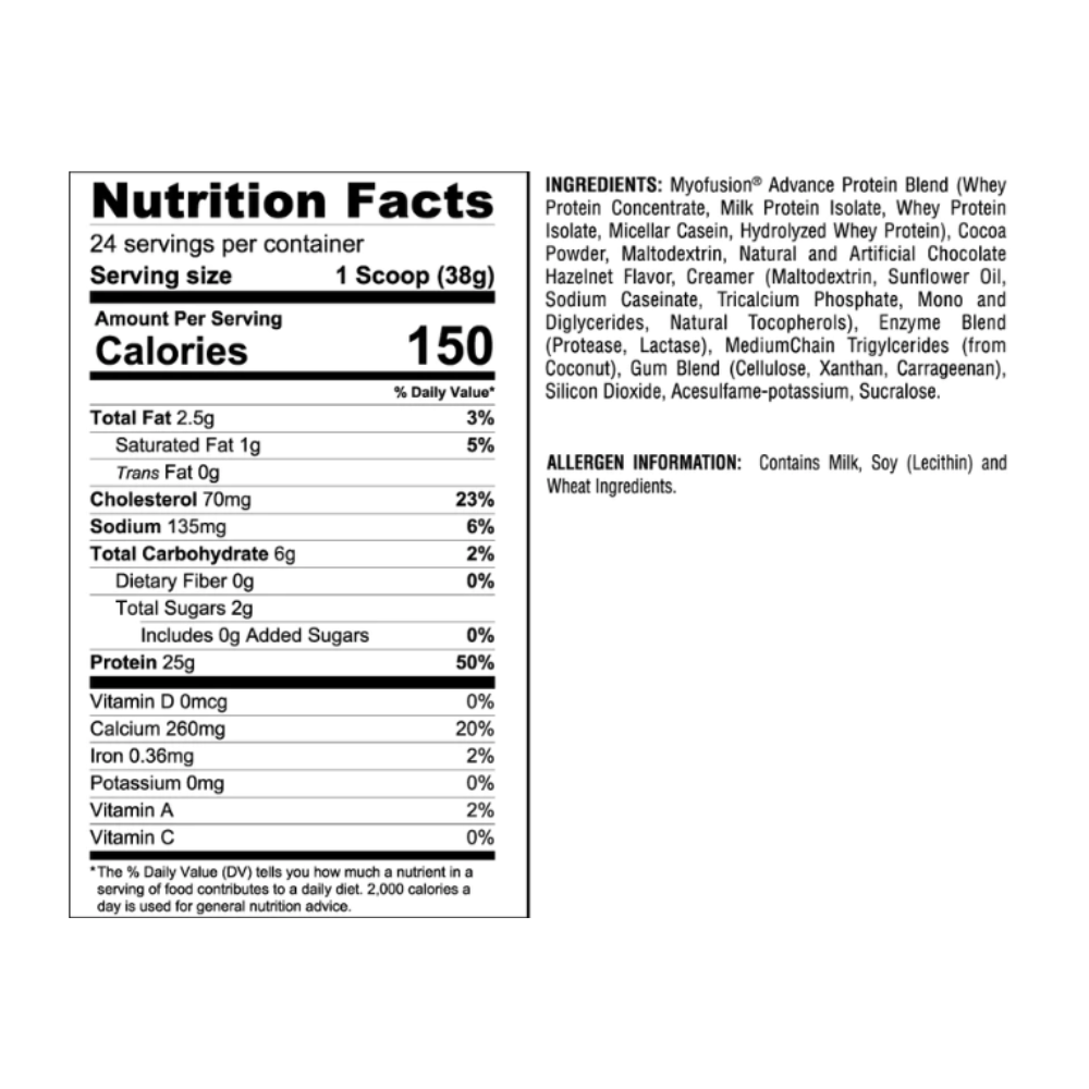 Gaspari Nutrition: Myofusion Advanced Protein Strawberries & Cream 24 Servings