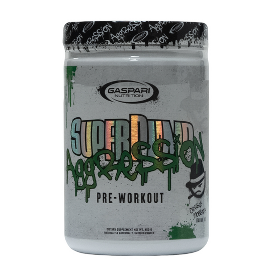 Gaspari Nutrition: Superpump Aggression Pre-Workout Jersey Mobster Italian Ice 25 Servings