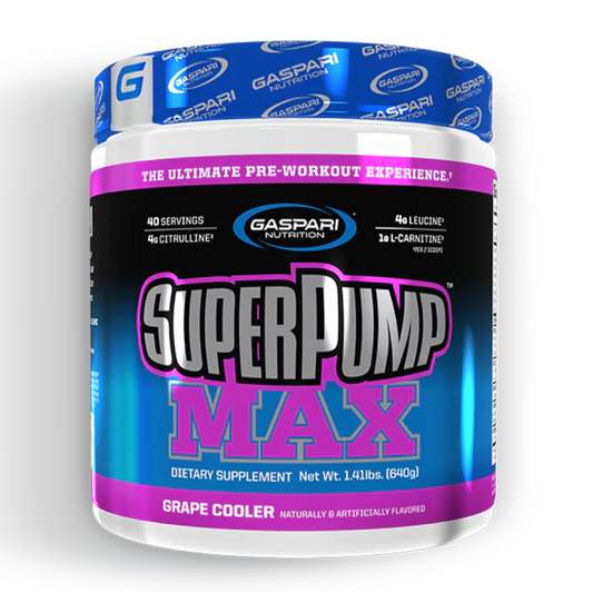 Gaspari Nutrition: Superpump Max Grape Cooler 40 Servings