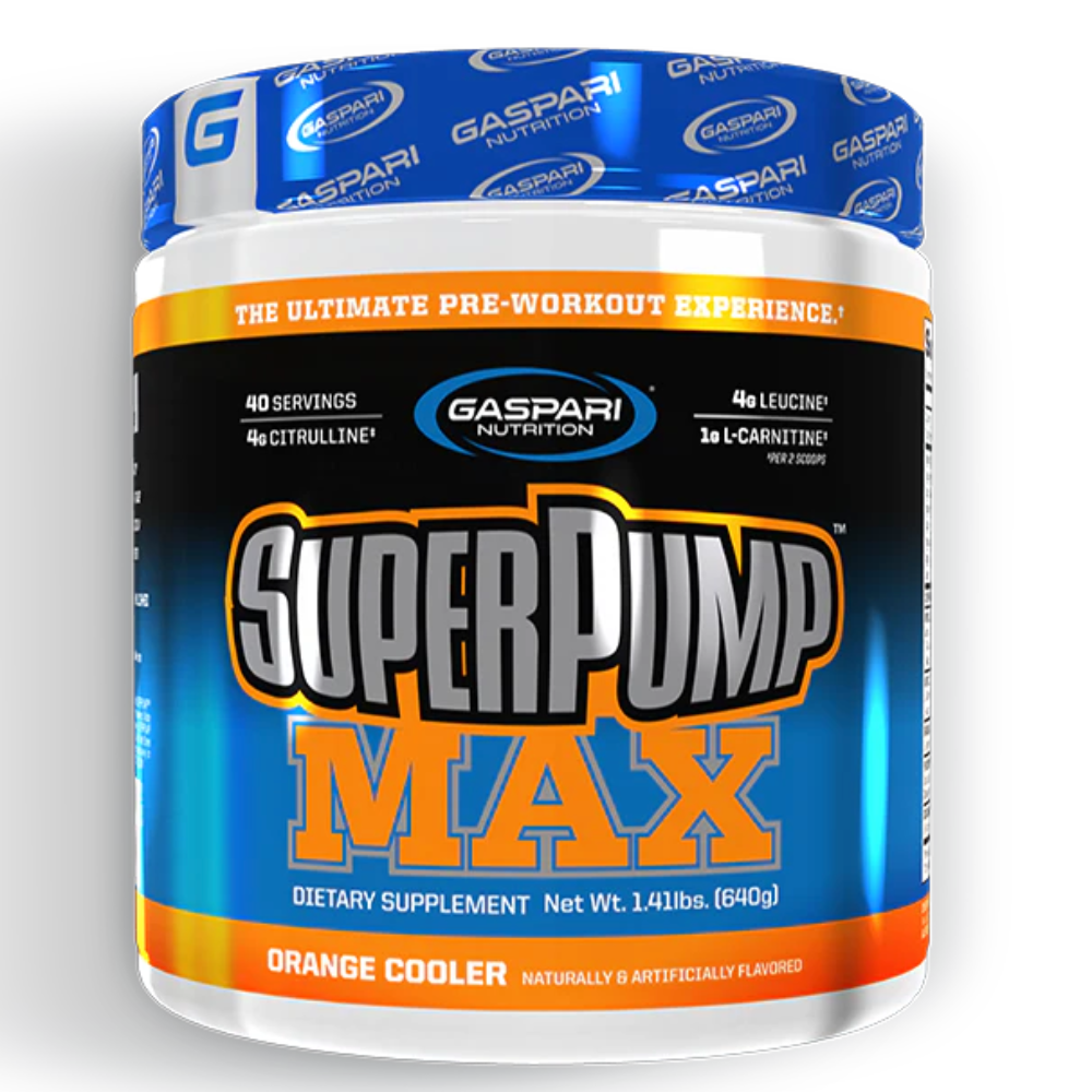 Gaspari Nutrition: Superpump Max Orange Cooler 40 Servings