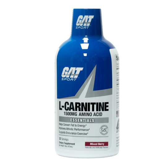 Gat Sport: L-Carnitine 1500Mg Amino Acid Essentials Mixed Berry 32 Servings