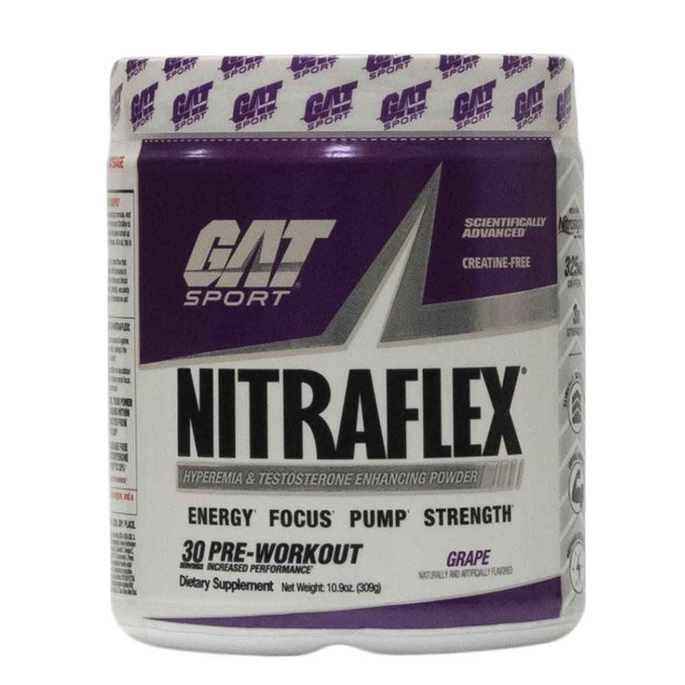 Gat Sport: Nitraflex Pre-Workout Grape 30 Servings