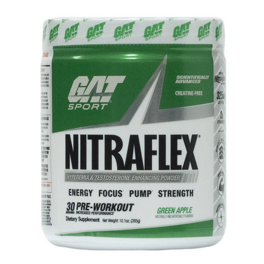 Gat Sport: Nitraflex Pre-Workout Green Apple 30 Servings