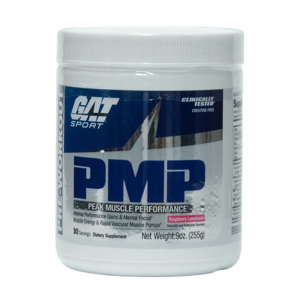 Gat Sport: Pmp Peak Muscle Performance Raspberry Lemonade 30 Servings