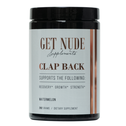 Get Nude Supplements: Clap Back Watermelon 45 Servings