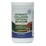 Green Earth Botanicals: Ultimate Collagen Peptides Grass-Fed Frozen Strawberry Margarita 30 Servings