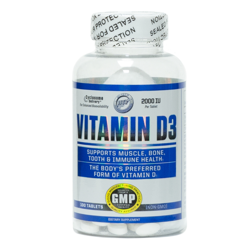 Hi-Tech Pharmaceuticals: Vitamin D3 100 Tablets