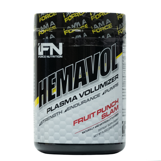 Iforce Nutrition: Hemavol Plasma Volumizer Fruit Punch Slam 32 Servings