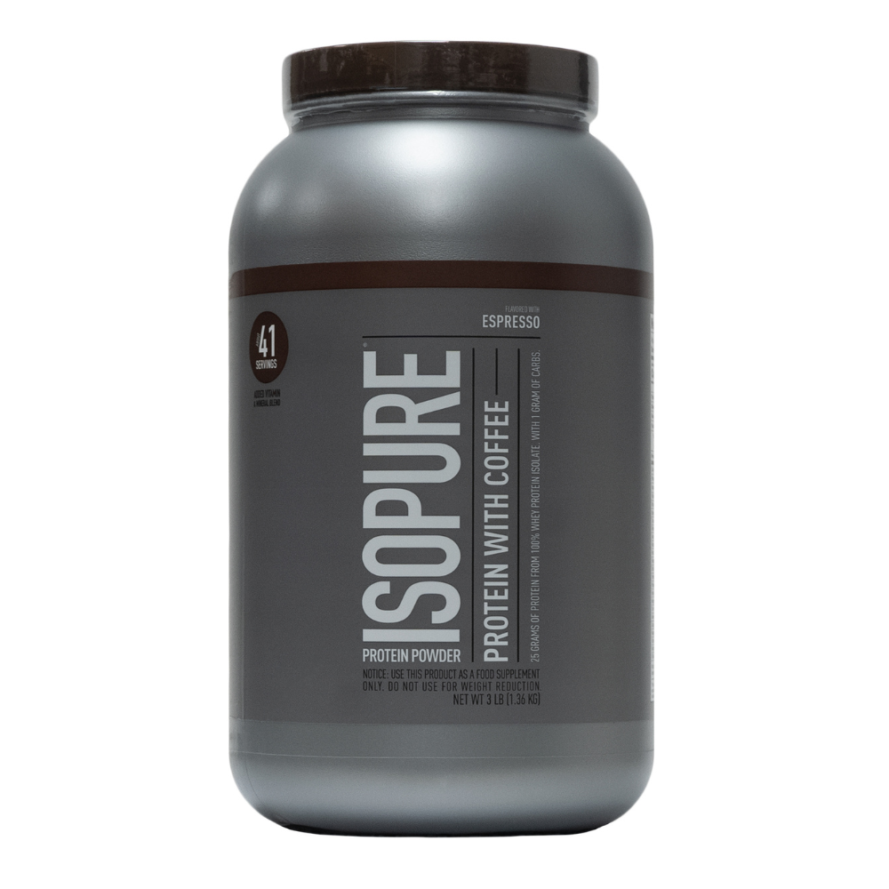 Isopure: Isopure Protein Powder Protein With Coffee Espresso 41 Servings