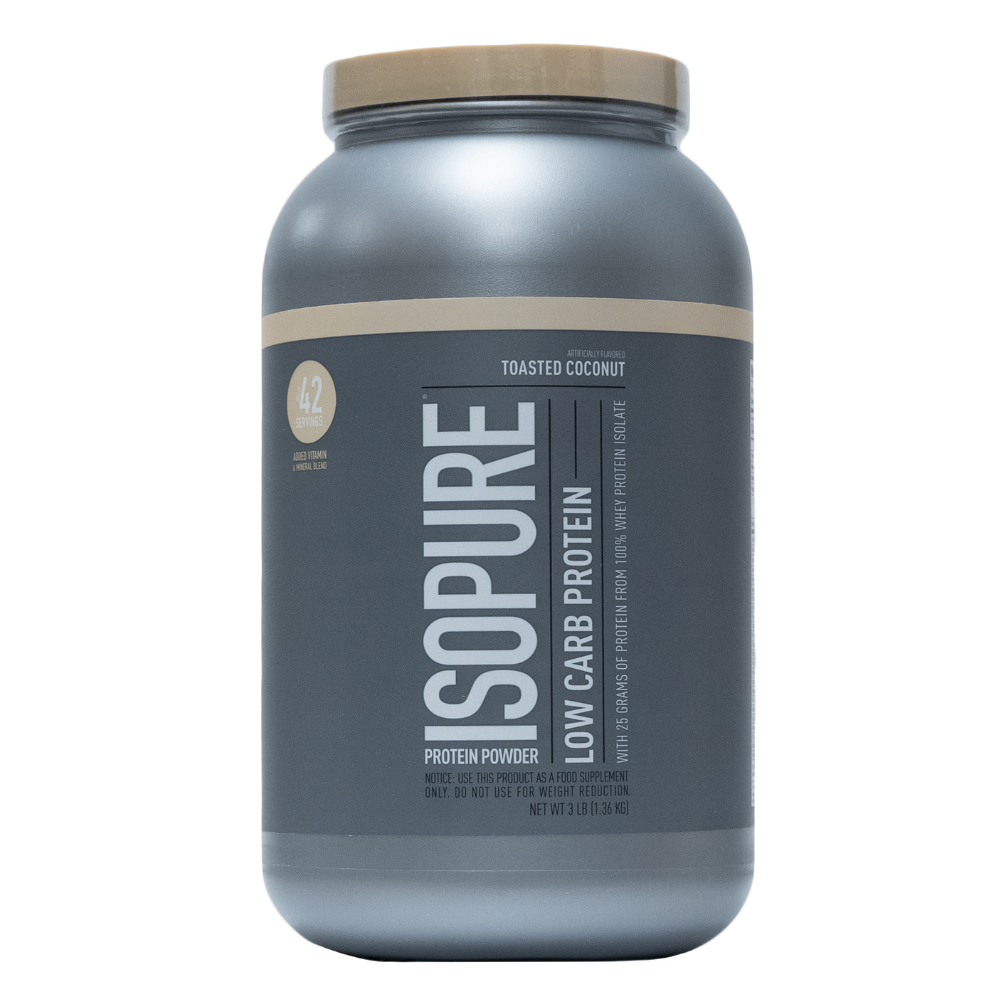 Isopure: Low Carb Protein Powder Toasted Coconut 42 Servings