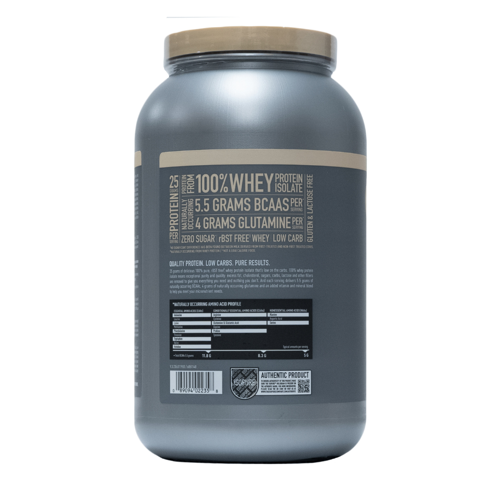 Isopure: Low Carb Protein Powder Toasted Coconut 42 Servings