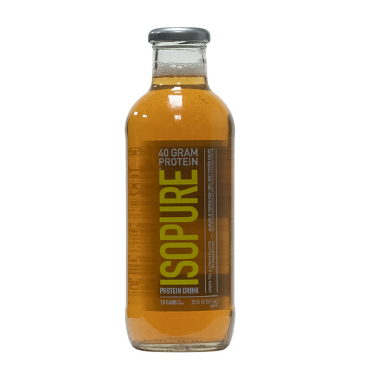 Isopure: Protein Drink Green Tea & Lemon Flavor 12 Pack