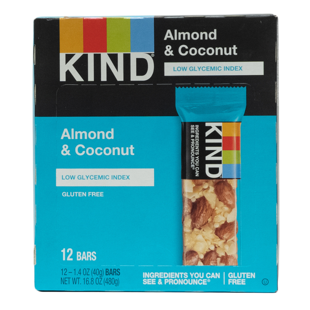 Kind: Almond & Coconut Bar 12 Servings