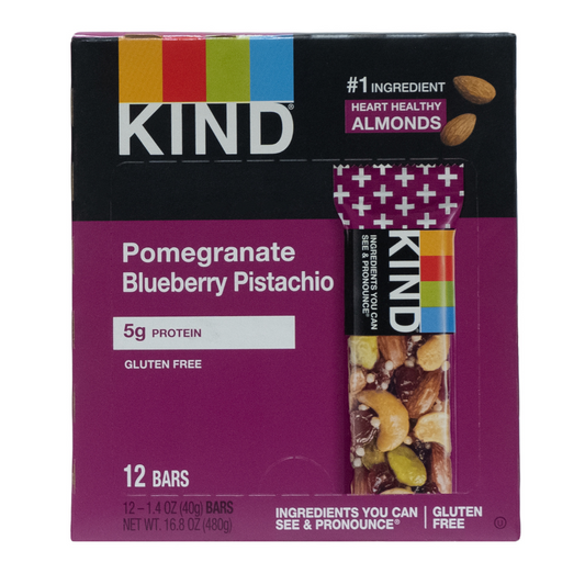 Kind: Pomegranate Blueberry Pistachio 12 Servings