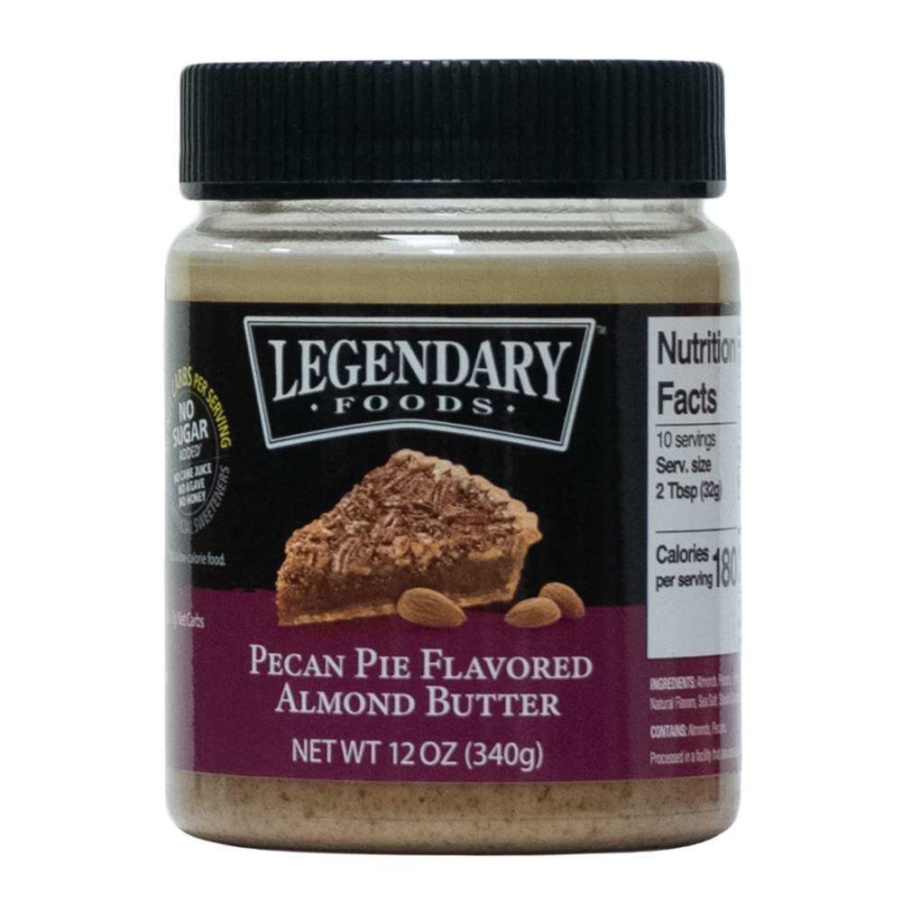 Legendary Foods: Pecan Pie Flavored Almond Butter 10 Servings