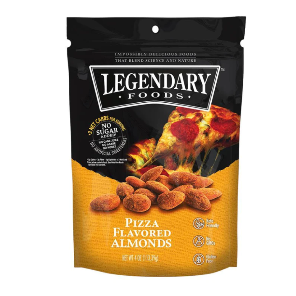 Legendary Foods: Pizza Flavored Almonds 4 Servings