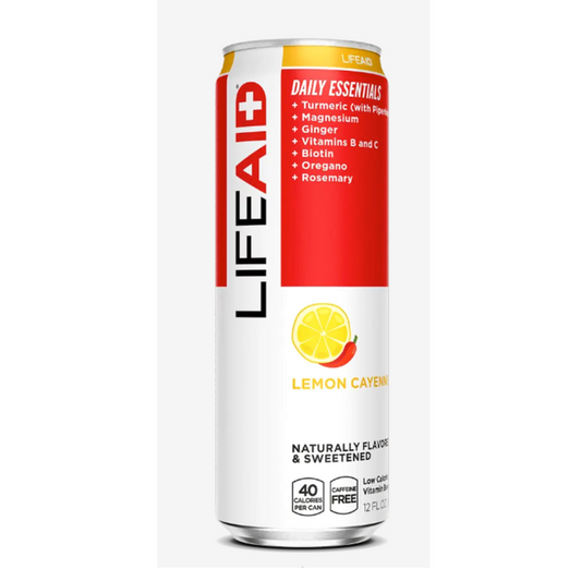 Lifeaid: Lifeaid Thrive Low Calorie Lemon Cayenne 12 Pack