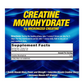 MHP: Creatine Monohydrate 60 Servings (nutrition label)