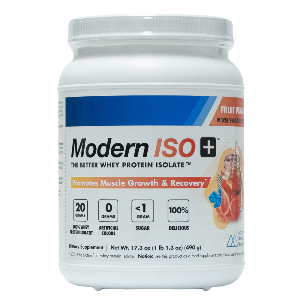 Modern Iso: The Better Whey Protein Isolate Fruit Punch 20 Servings