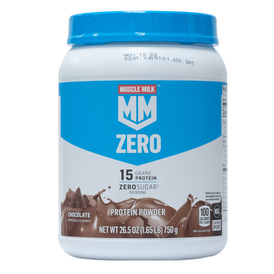 Muscle Milk: Zero Protein Powder Chocolate 25 Servings