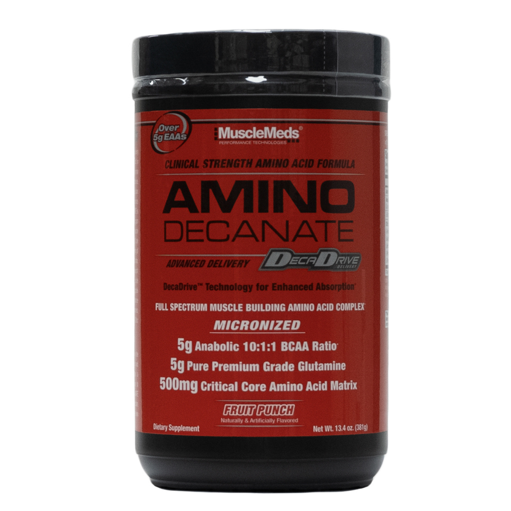 Musclemeds: Amino Decanate Fruit Punch 30 Servings