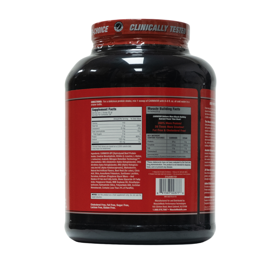 Musclemeds: Carnivor Strawberry 56 Servings