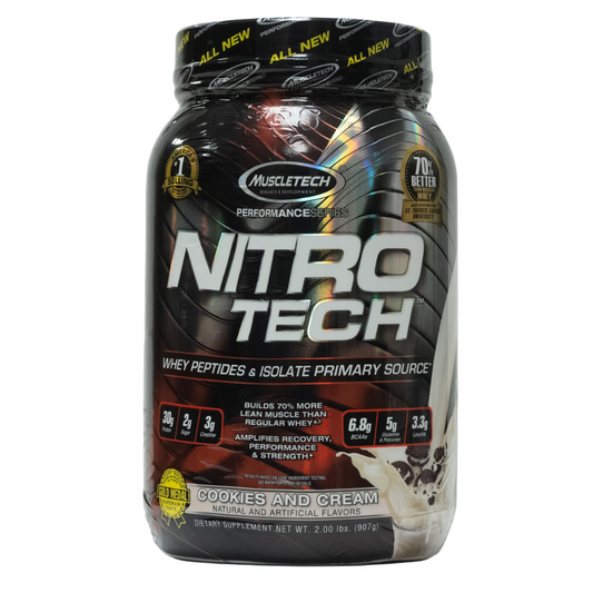 Muscletech: Nitro Tech Cookies And Cream 20 Servings