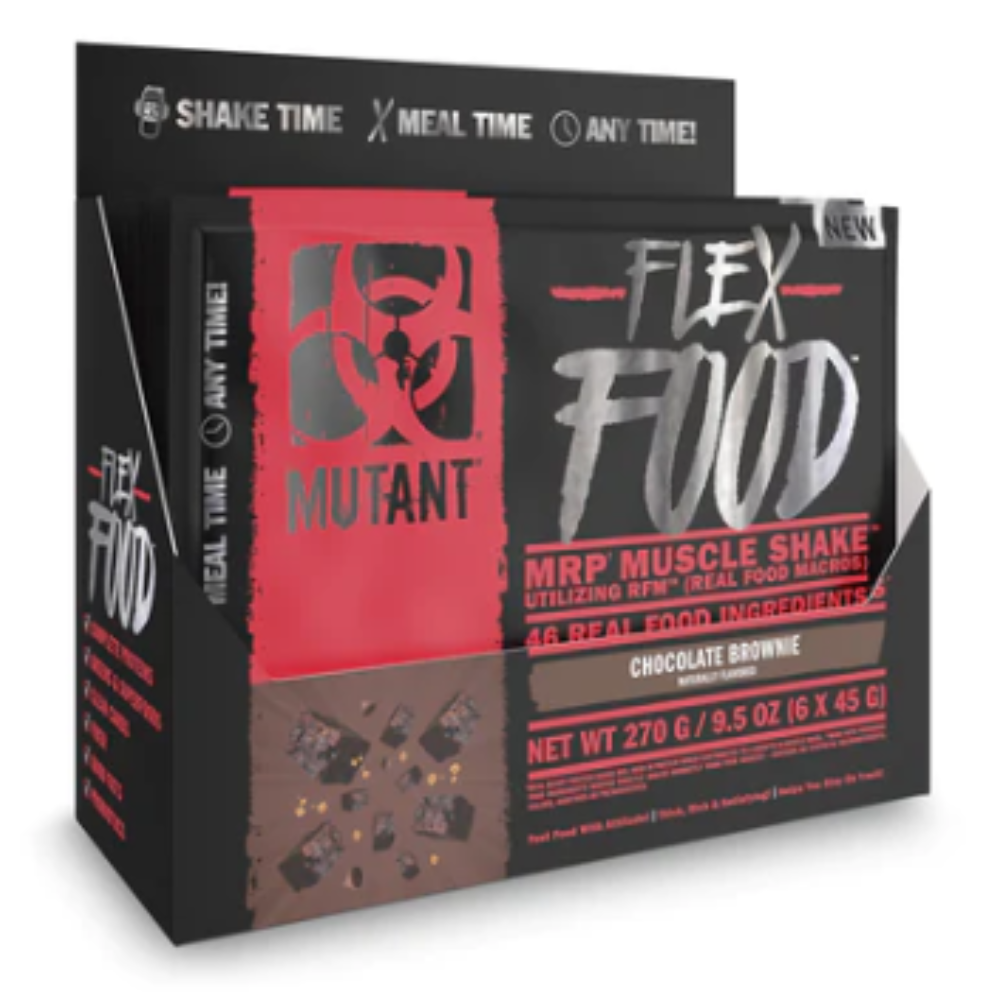 Mutant - Flex Food Chocolate Brownie 6 Pack