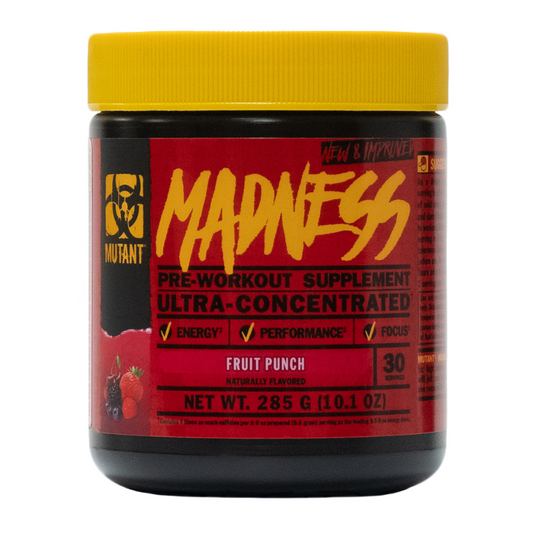 Mutant: Madness Pre-Workout Fruit Punch 30 Servings