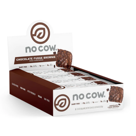 No Cow.: Chocolate Fudge Brownie 12 Servings
