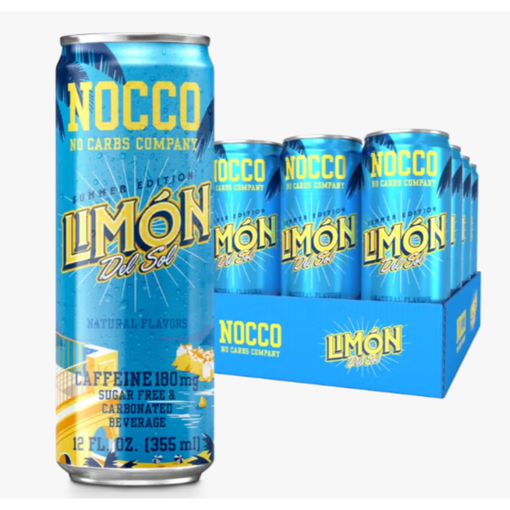 Nocco: Limon Del Sol 12 Pack