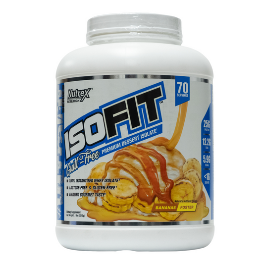 Nutrex Research: Isofit Guilt-Free Premium Dessert Isolate Banana'S Foster 70 Servings