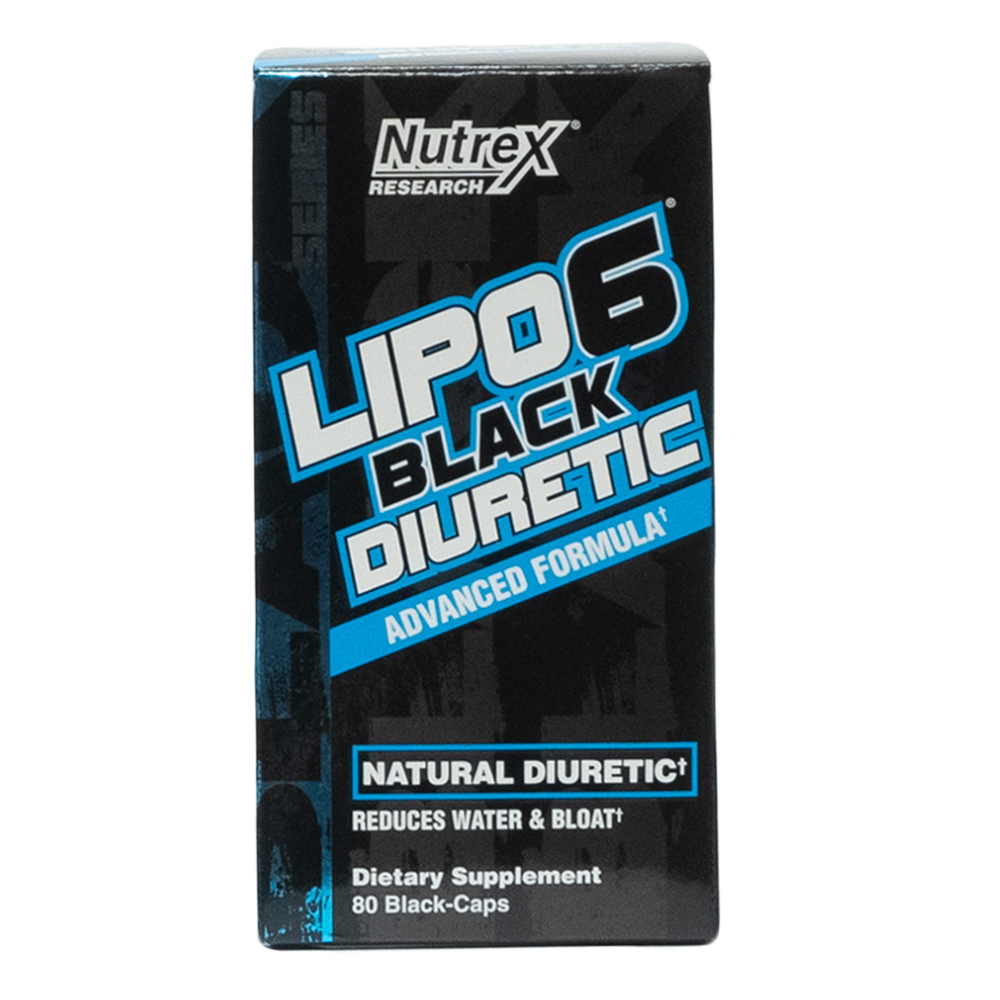 Nutrex Research: Lipo6 Black Diuretic Advanced Formula 20 Servings