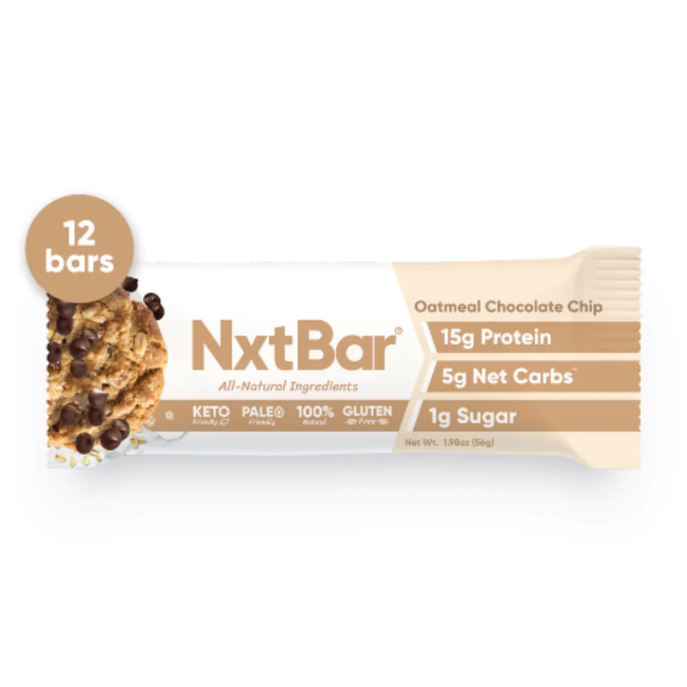 Nxtbar: Oatmeal Chocolate Chip 12 Servings