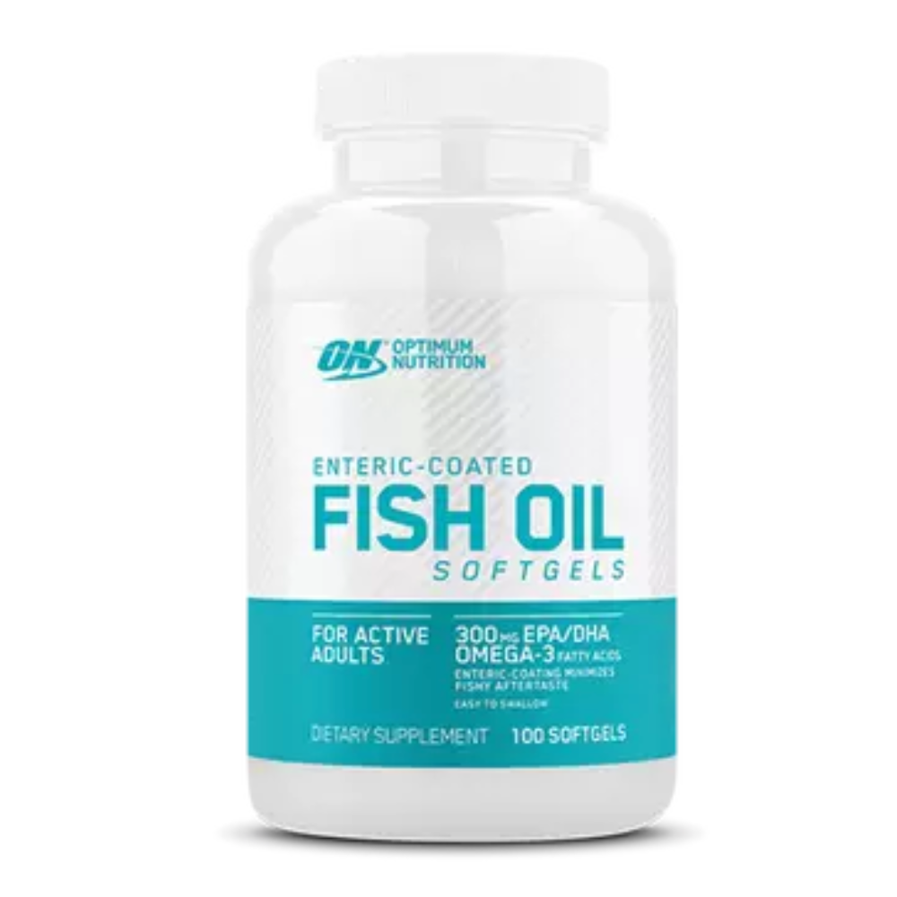 On: Enteric-Coated Fish Oil SoftGels 100 Servings